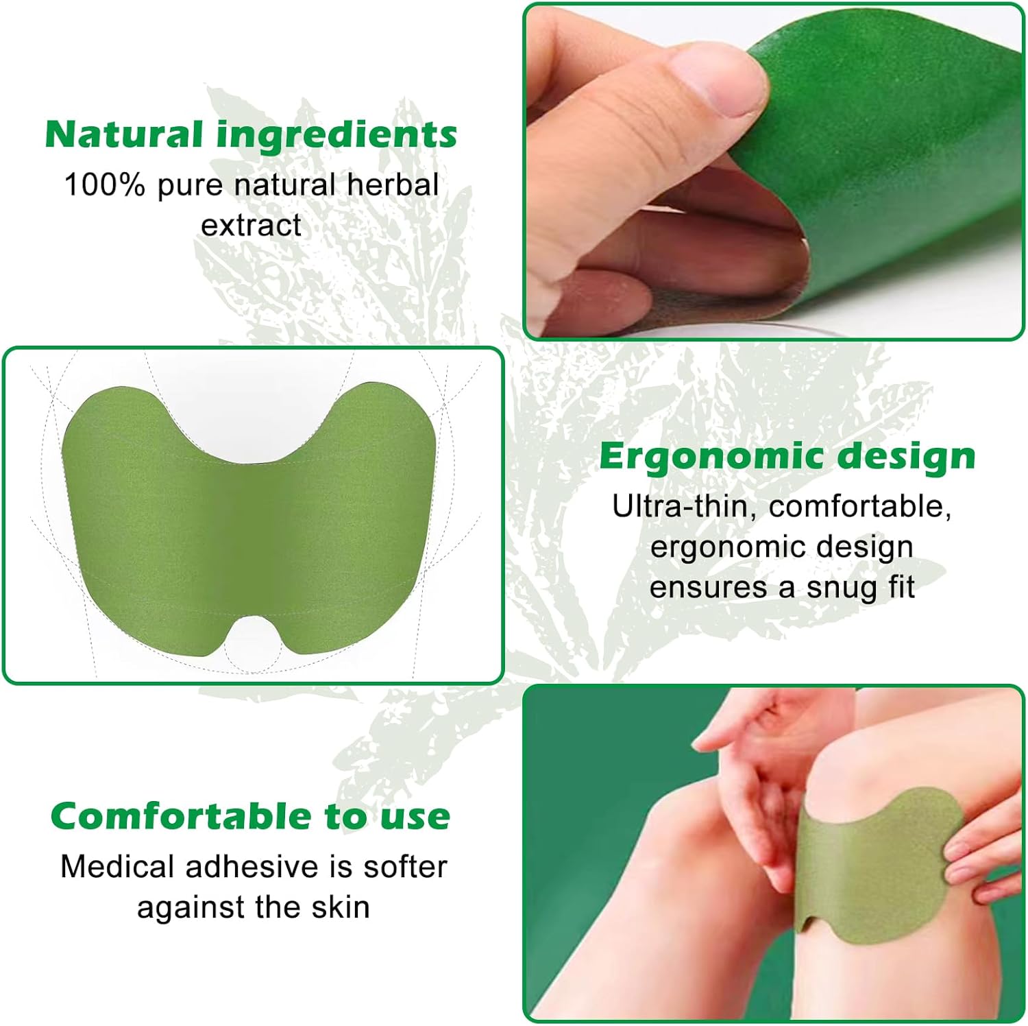 Knee Pain Relief Patch, Knee Plaster (10pcs Pack)