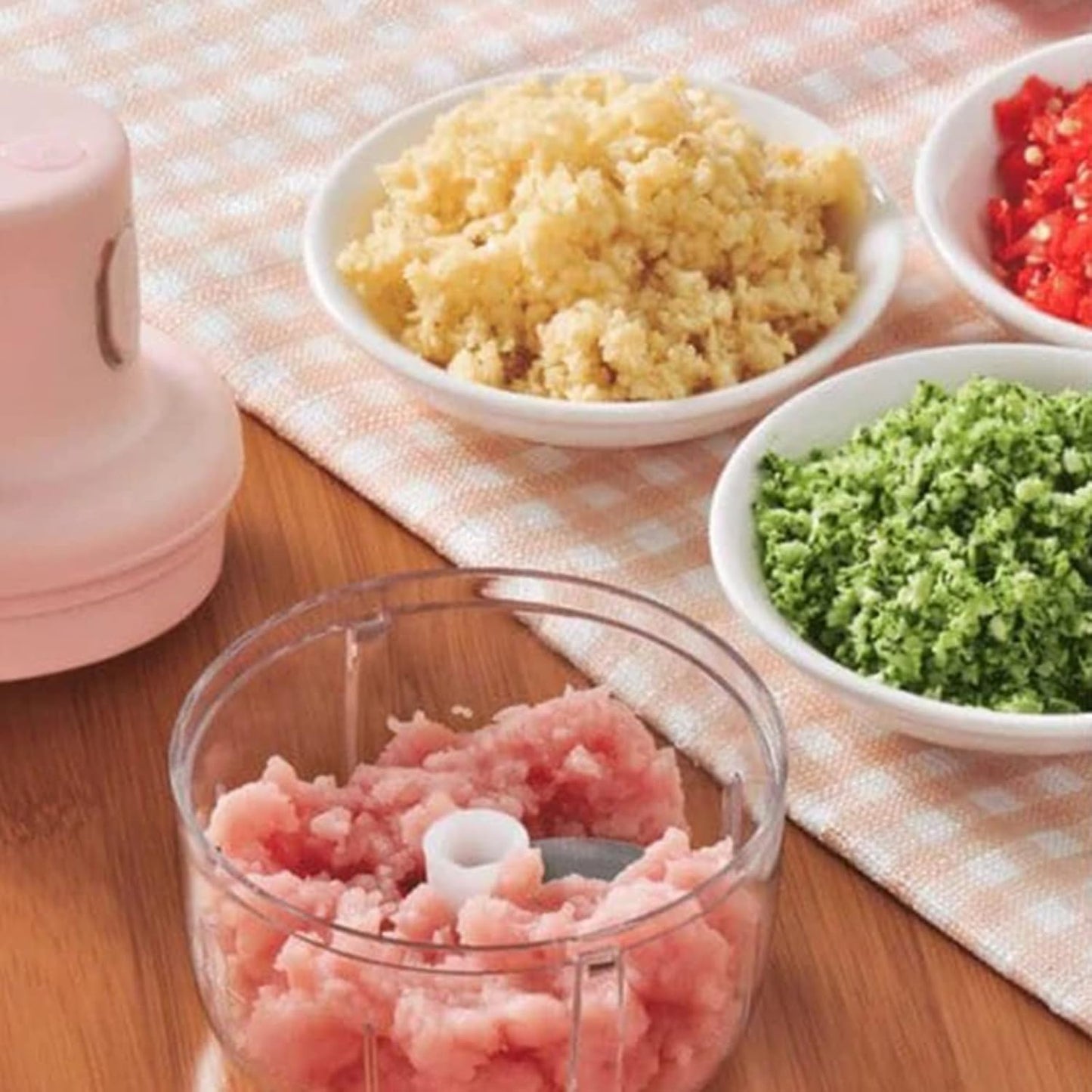 Mini Electric Garlic Food Chopper