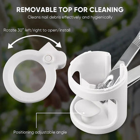 Magnifying Led light Nail Clipper