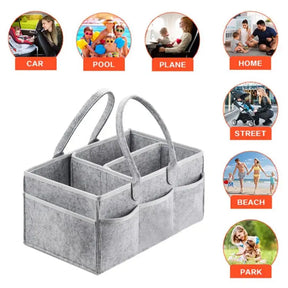 Foldable Baby Diaper Caddy Organizer