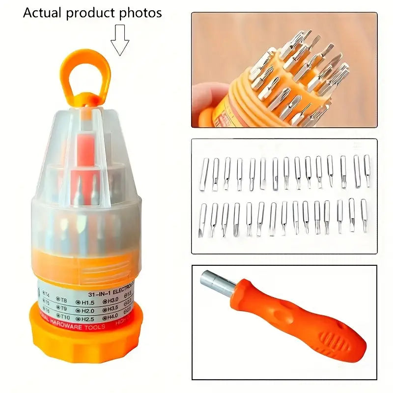 31 in 1 Magnetic Screwdriver Tool Set