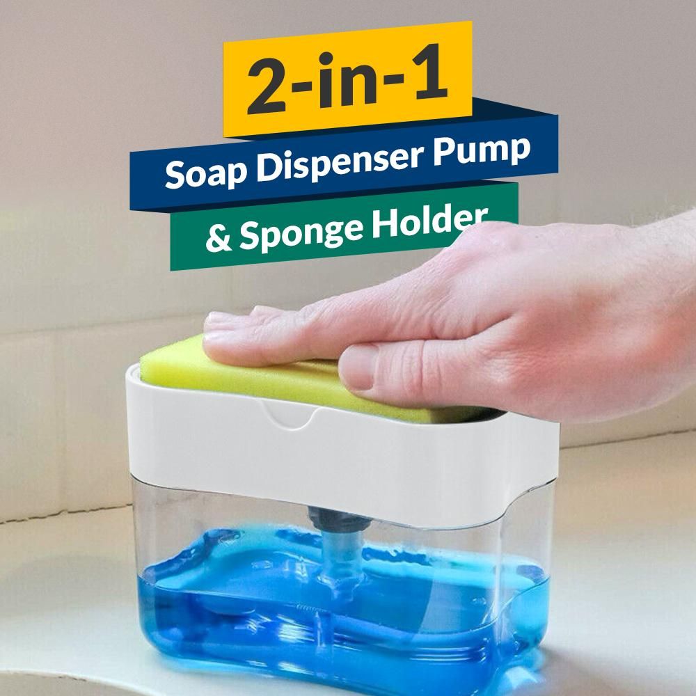 SPONGE SOAP DISPENSER