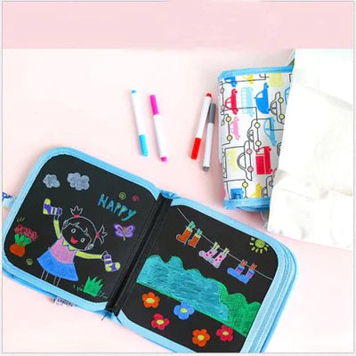 KIDS ERASABLE DOODLE BOOK