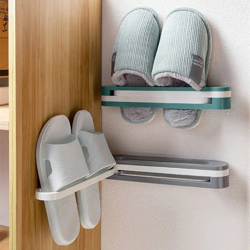 3 in 1 Portable Wall Mounted Shoe  Rack Holder