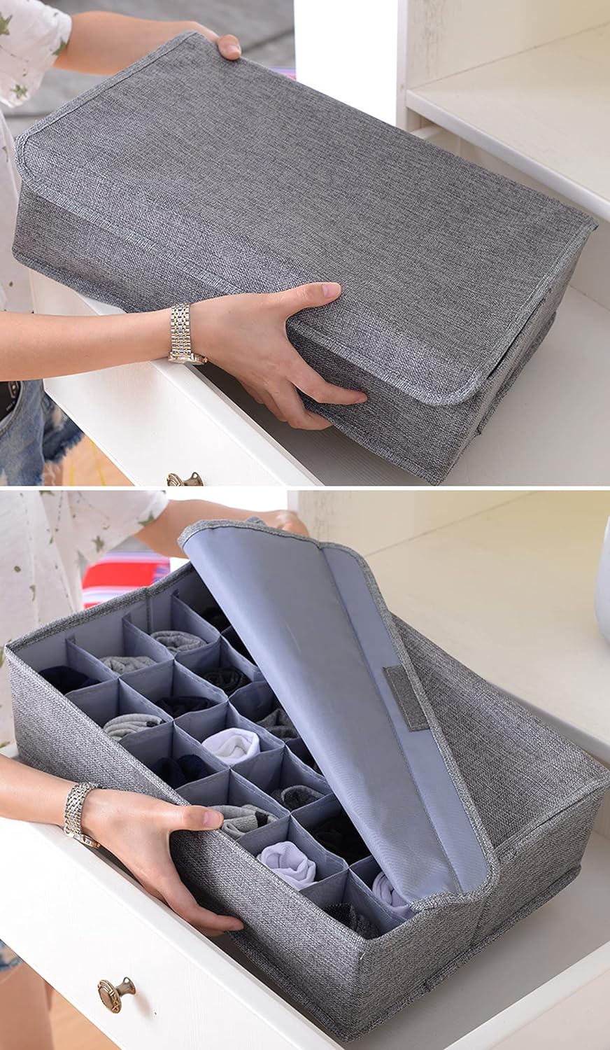 Foldable Closet Organizer Storage Box