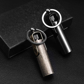 Waterproof Flint Fire Keychain Lighter