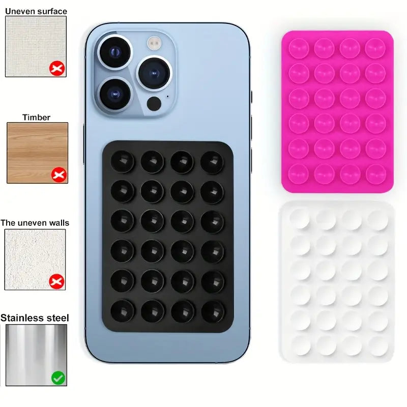 Silicon Suction Mobile Phone Sticker