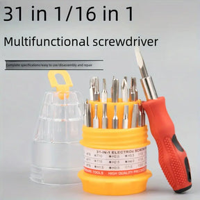 31 in 1 Magnetic Screwdriver Tool Set