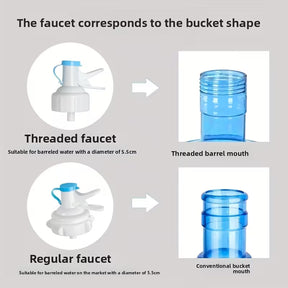Water Dispenser Bottle Stand With Nozzle
