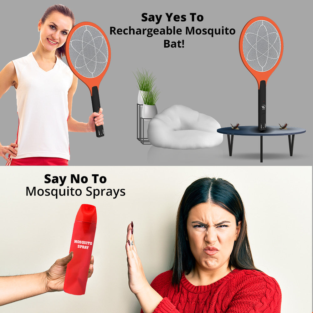 Home Rechargeable Mosquito & Flying Insect Killer Racket