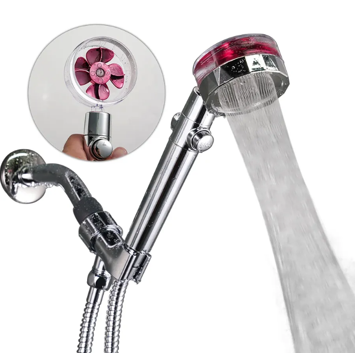 TURBO FAN BOOSTER SHOWER HEAD