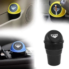 Portable Car Trash Can with Lid