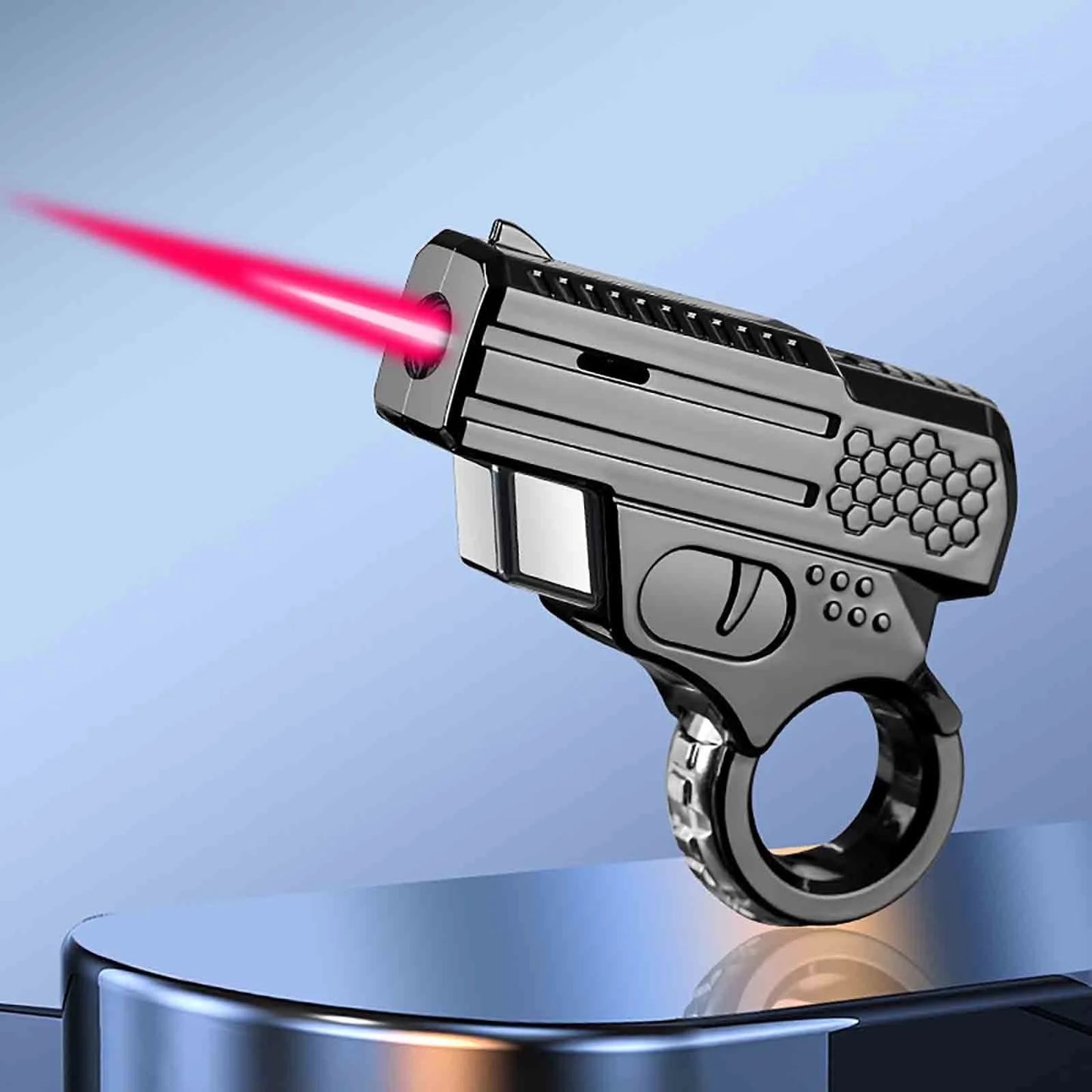 Metal Gun Type Gas Lighter