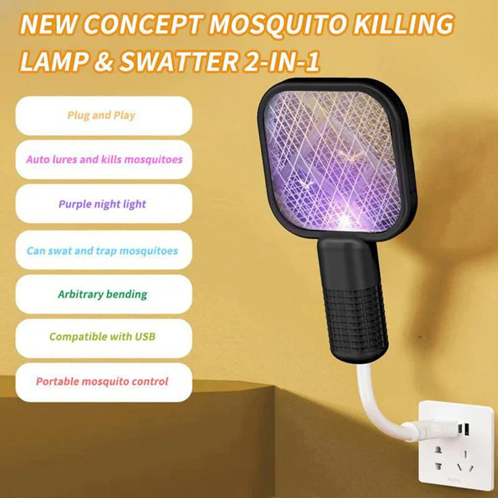 Rechargeable Electric Mosquito Killing Racket