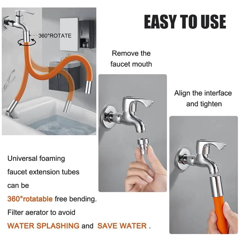 360° Faucet Extender Nozzel