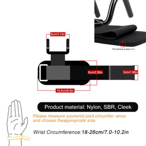 Adjustable Metal Straps for Weight Lifting