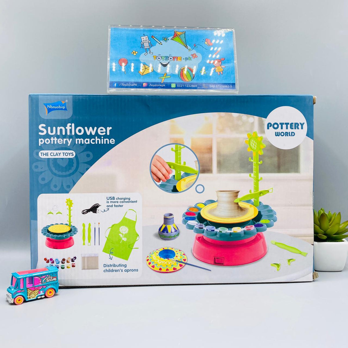 DIY Sunflower Electric Pottery Wheel