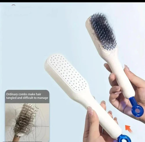 Self Cleaning Hair Brush