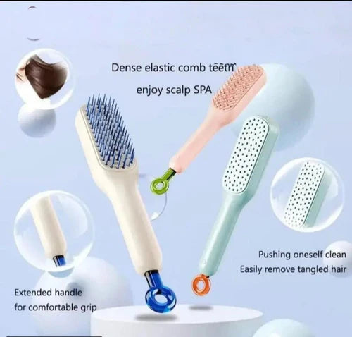 Self Cleaning Hair Brush