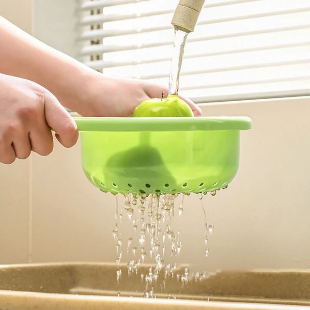 Drainage Vegetable and Fruits Washing Basket