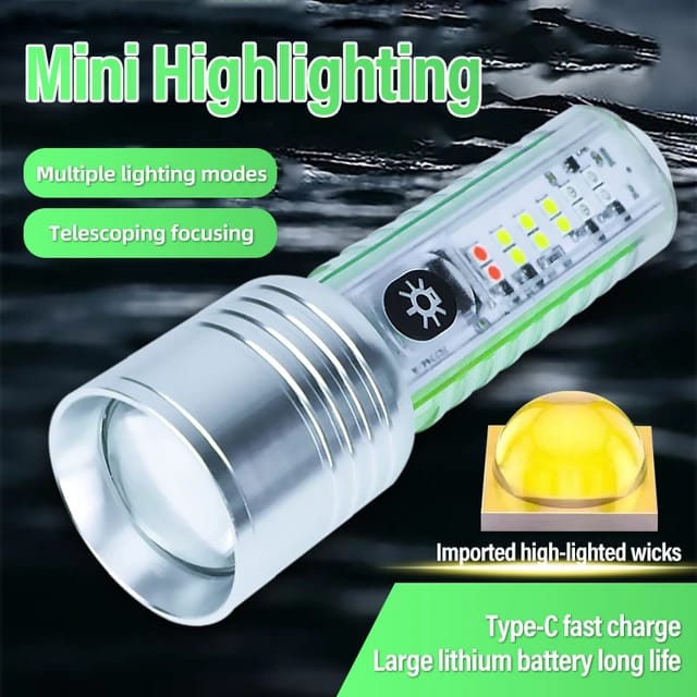 Multifunctional Mini Portable Powerful Torch Light