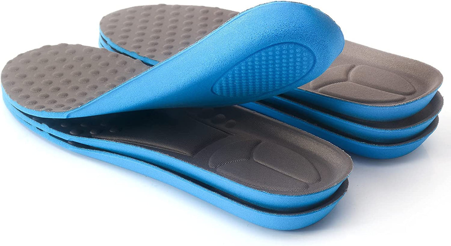 Sports Elastic Memory Silicone Gel Insoles