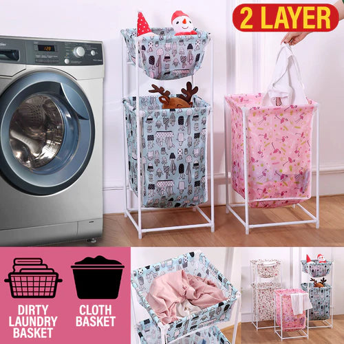 02 Layers Dirty Laundry Organizer