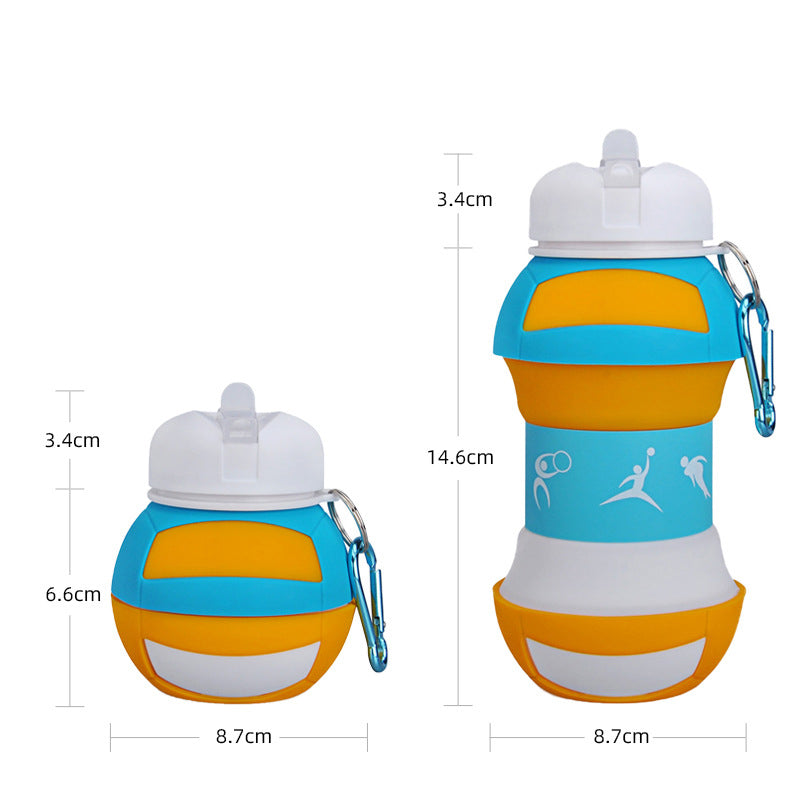 Silicone Collapsible Water Bottle