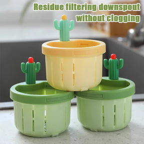 Self-Cleaning Kitchen Cactus Sink Strainer (2pcs)