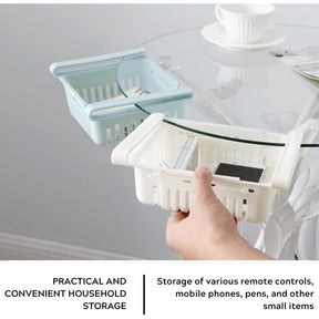 Adjustable Fridge Storage Basket (2 Pack)