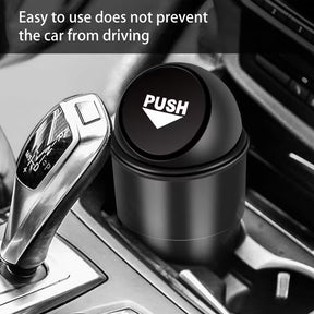 Portable Car Trash Can with Lid