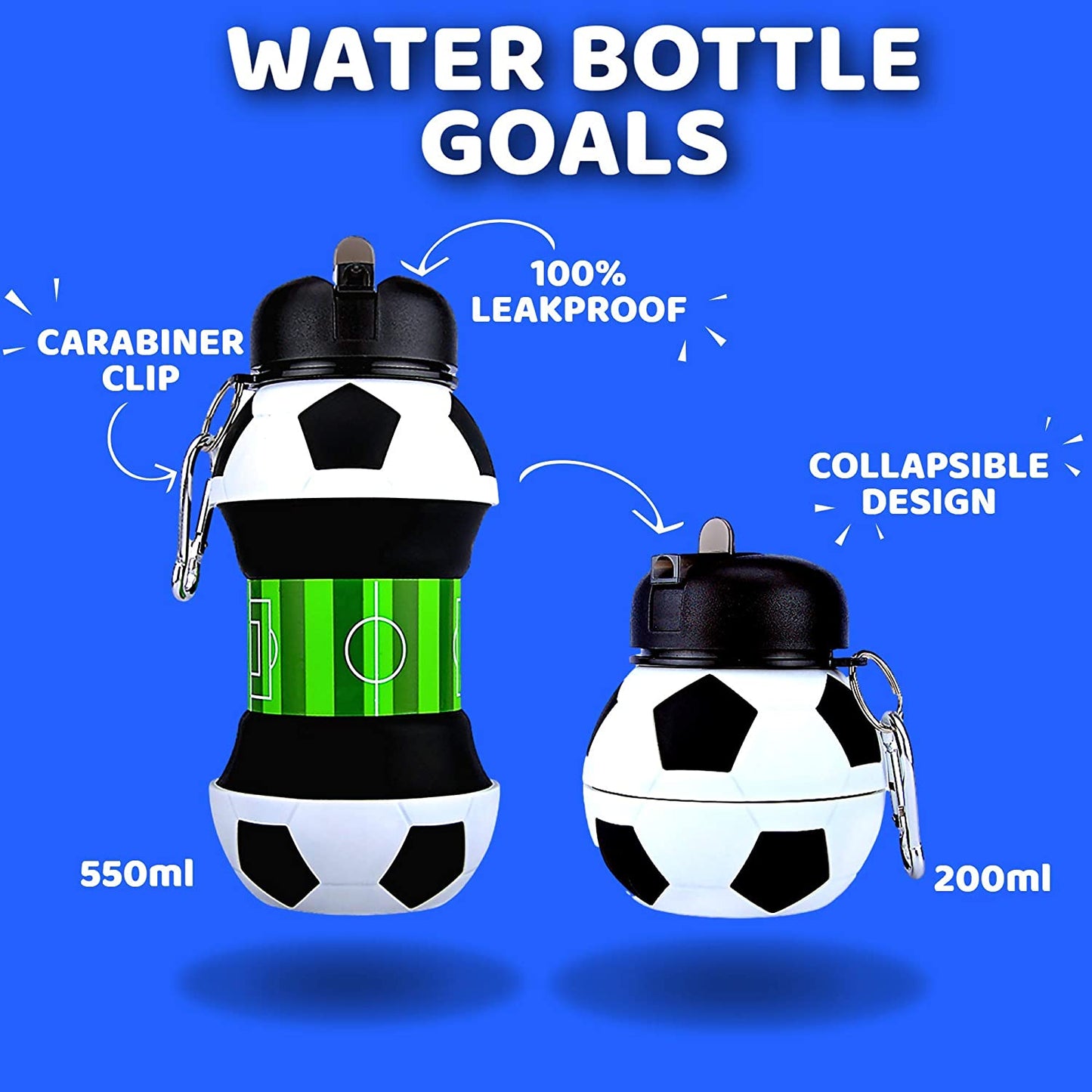 Silicone Collapsible Water Bottle