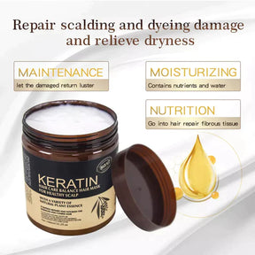 Keratin Hair Care Balance Hair Mask & Hair Treatment