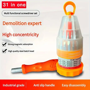 31 in 1 Magnetic Screwdriver Tool Set