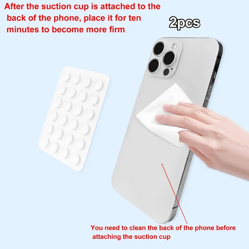 Silicon Suction Mobile Phone Sticker