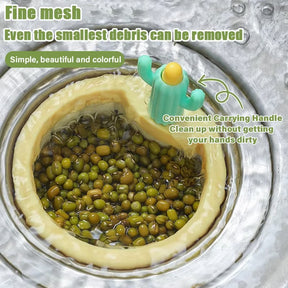 Self-Cleaning Kitchen Cactus Sink Strainer (2pcs)