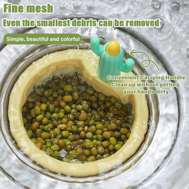 Self-Cleaning Kitchen Cactus Sink Strainer (2pcs)