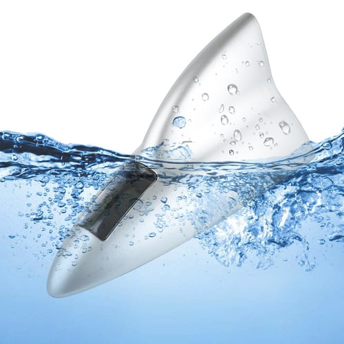 Car Solar Shark Fin Warning Light Antenna