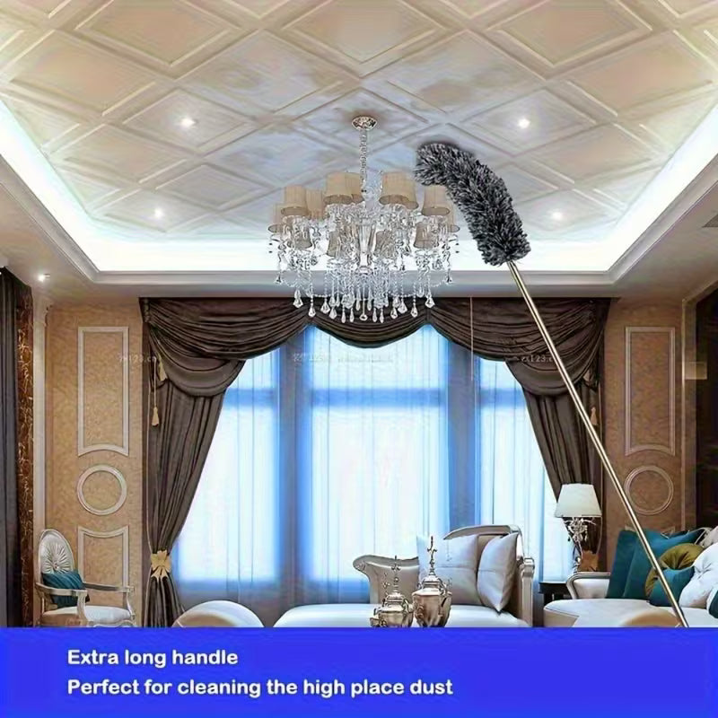 Extendable Long handle Microfiber Duster