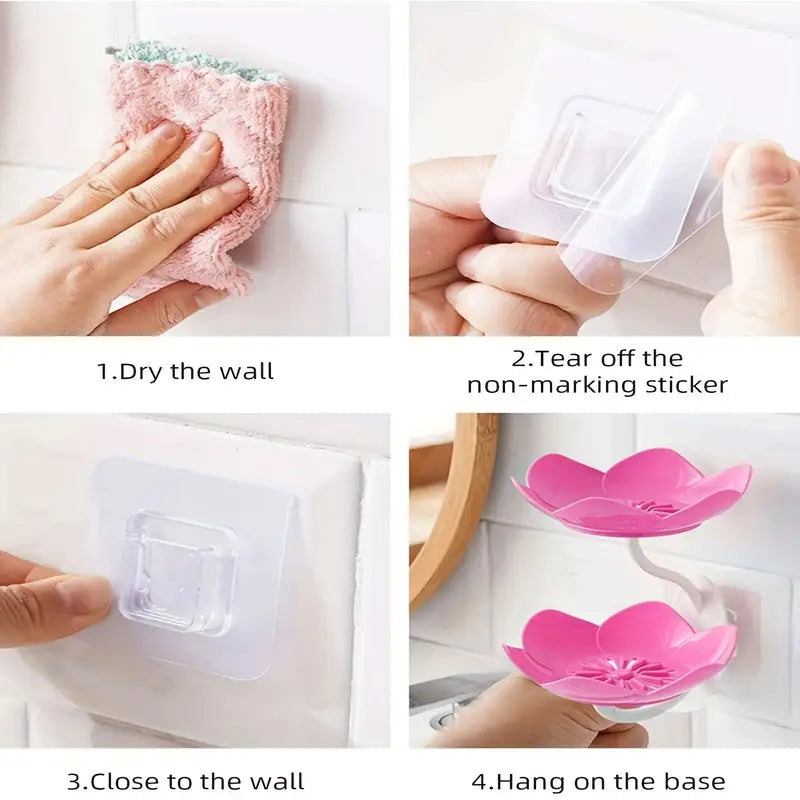 Wall Mounted Double Layer Soap Holder