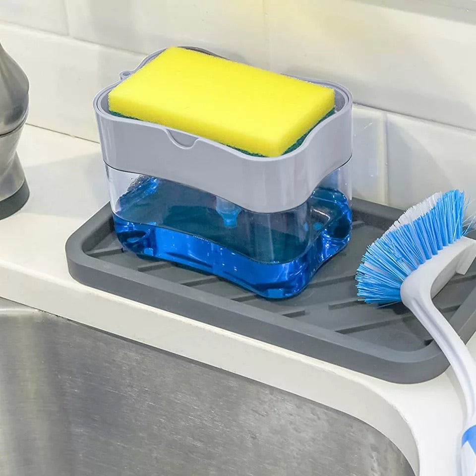 SPONGE SOAP DISPENSER