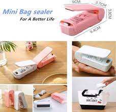 Hand Press Sealing Machine Bag Sealer Portable Mini Sealing for Household Food Bag