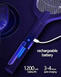 Home Rechargeable Mosquito & Flying Insect Killer Racket