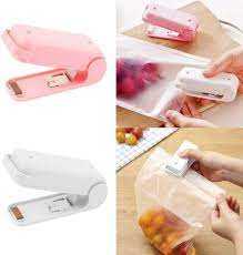 Hand Press Sealing Machine Bag Sealer Portable Mini Sealing for Household Food Bag