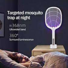 Home Rechargeable Mosquito & Flying Insect Killer Racket