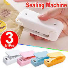 Hand Press Sealing Machine Bag Sealer Portable Mini Sealing for Household Food Bag