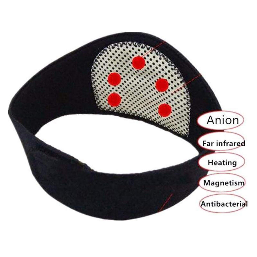 Self-Heating Nano Magnetic Neck Support Protector