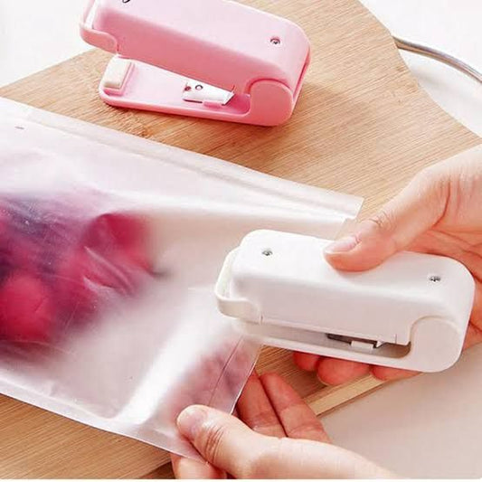 Hand Press Sealing Machine Bag Sealer Portable Mini Sealing for Household Food Bag