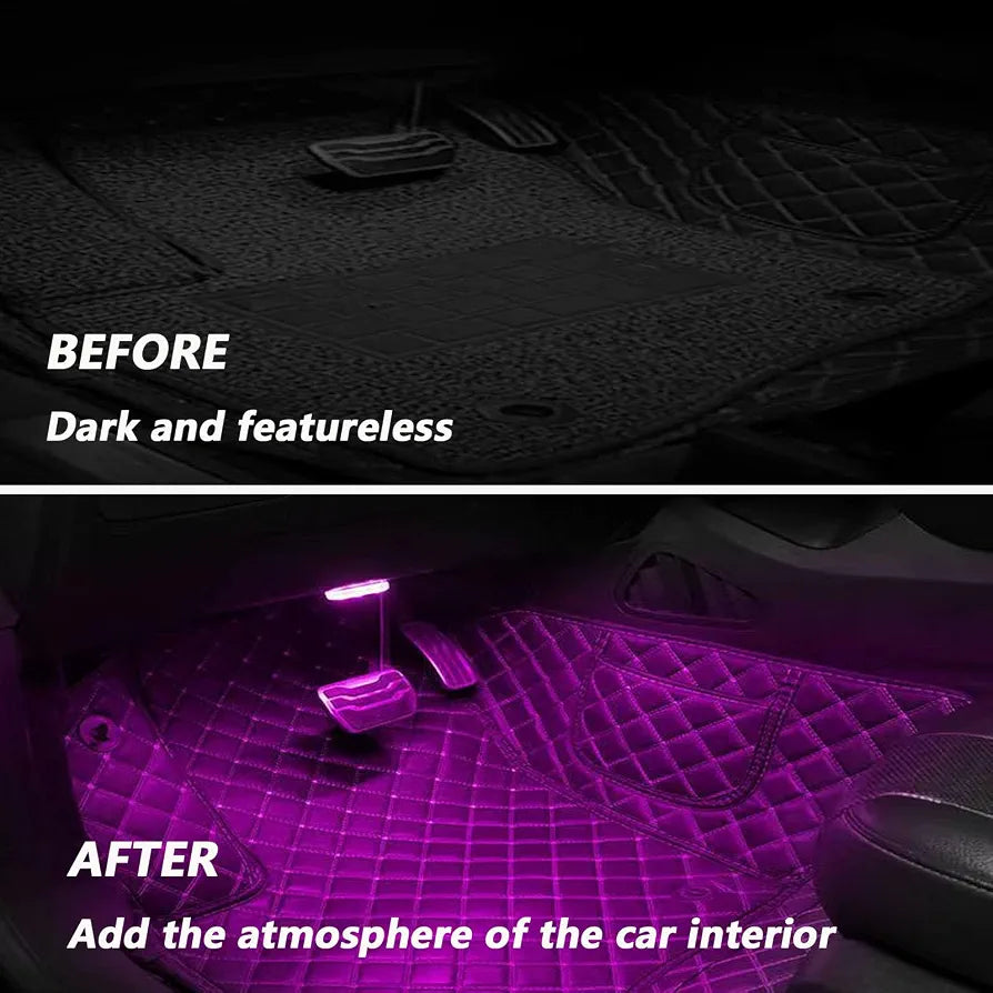 7 Colors Magnetic Car Interior Ambient Lights