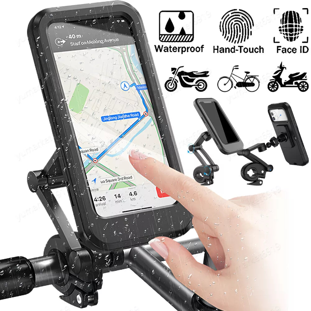 360 Degree WaterProof Bike Phone Holder